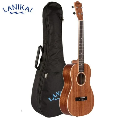 Lanikai LU Series Baritone Ukulele | w/Gig Bag | Okoume Top