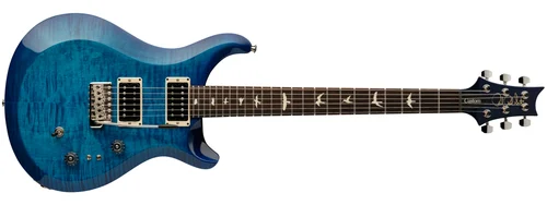PRS Paul Reed Smith S2 Custom 24, Pattern Thin Neck Carve, Lake Blue w/ Gig Bag