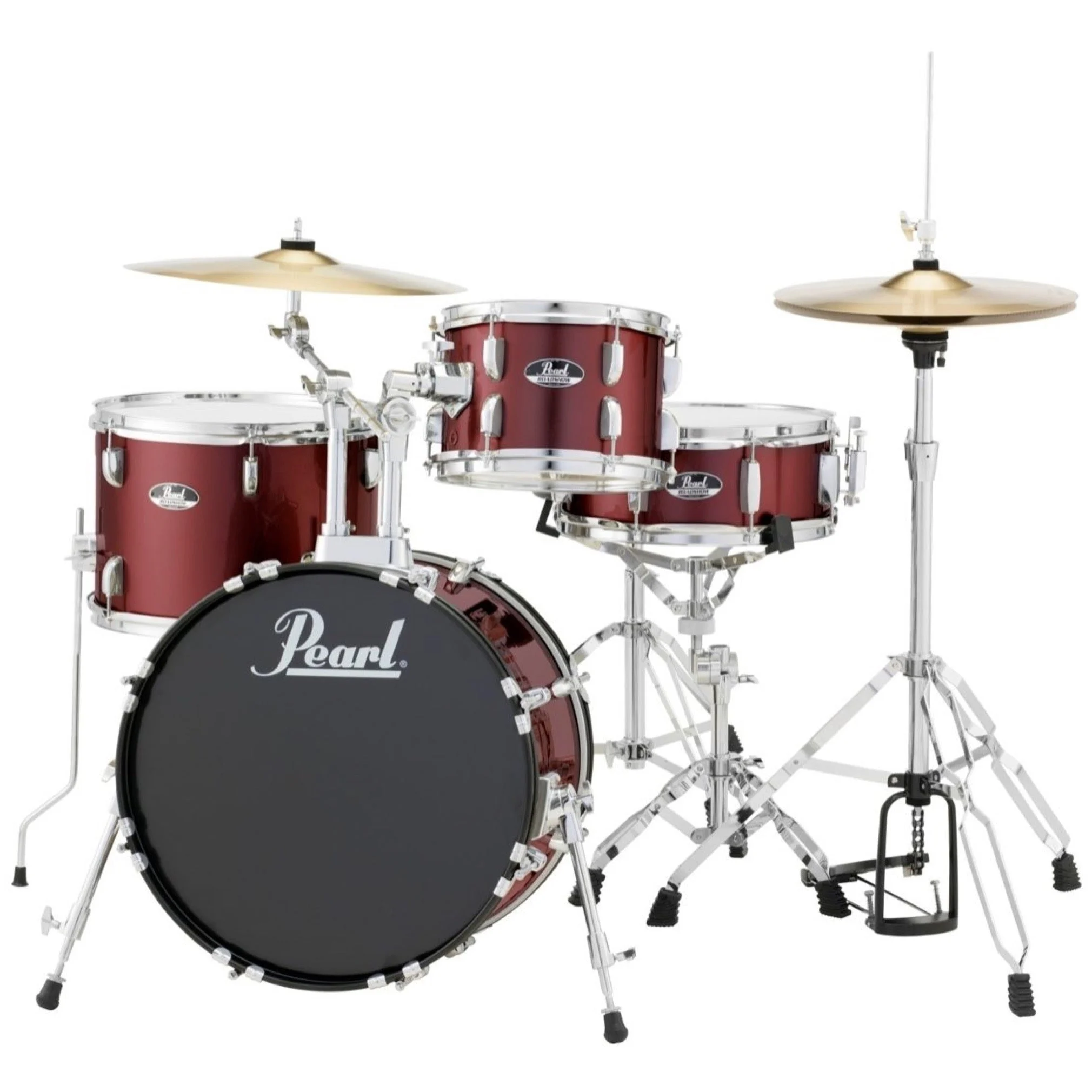 Pearl RS584C Roadshow Complete Bop Wine Red 4-Piece Drum Kit