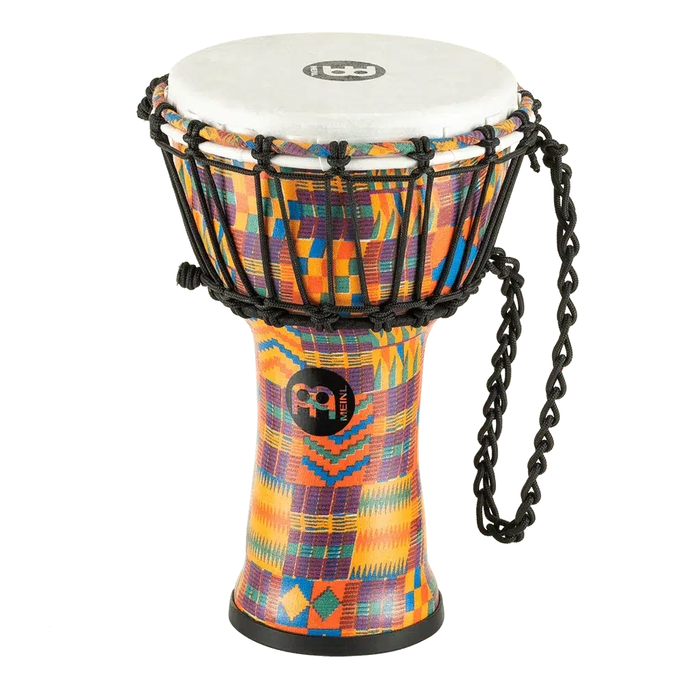 Meinl 7" Jr. Djembe, Kenyan Quilt | JRD-KQ