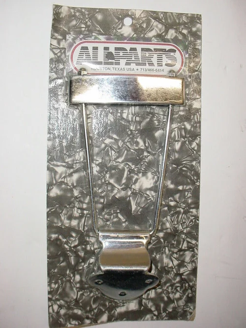 Allparts TP-0630 12-String Trapeze Tailpiece - Chrome