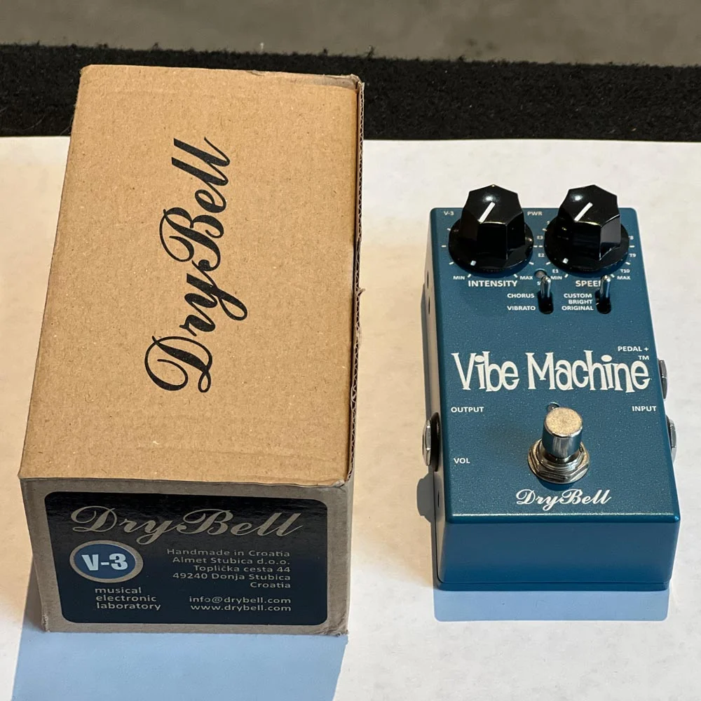 DryBell V-3 Vibe Machine Uni-Vibe Chorus/Vibrato Pedal (Joe Satriani Private Collection) (Pre-Owned)