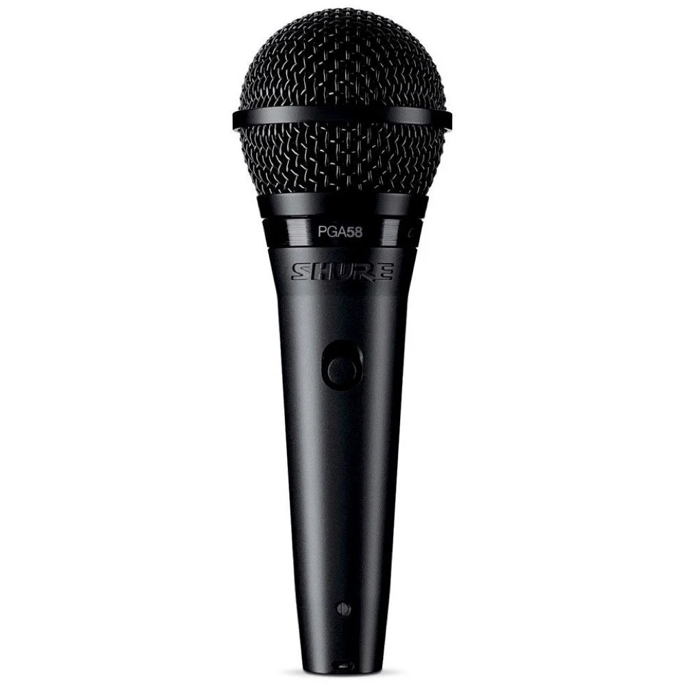 Shure PGA58 Dynamic Vocal Microphone, with 1/4 Inch Cable