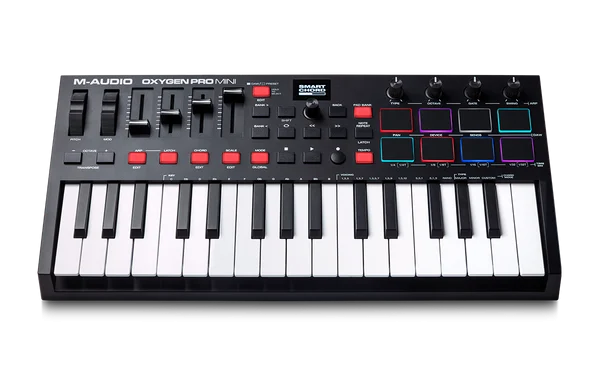 M-Audio - Oxygen Pro Mini - 32-Mini-Key Keyboard Controller