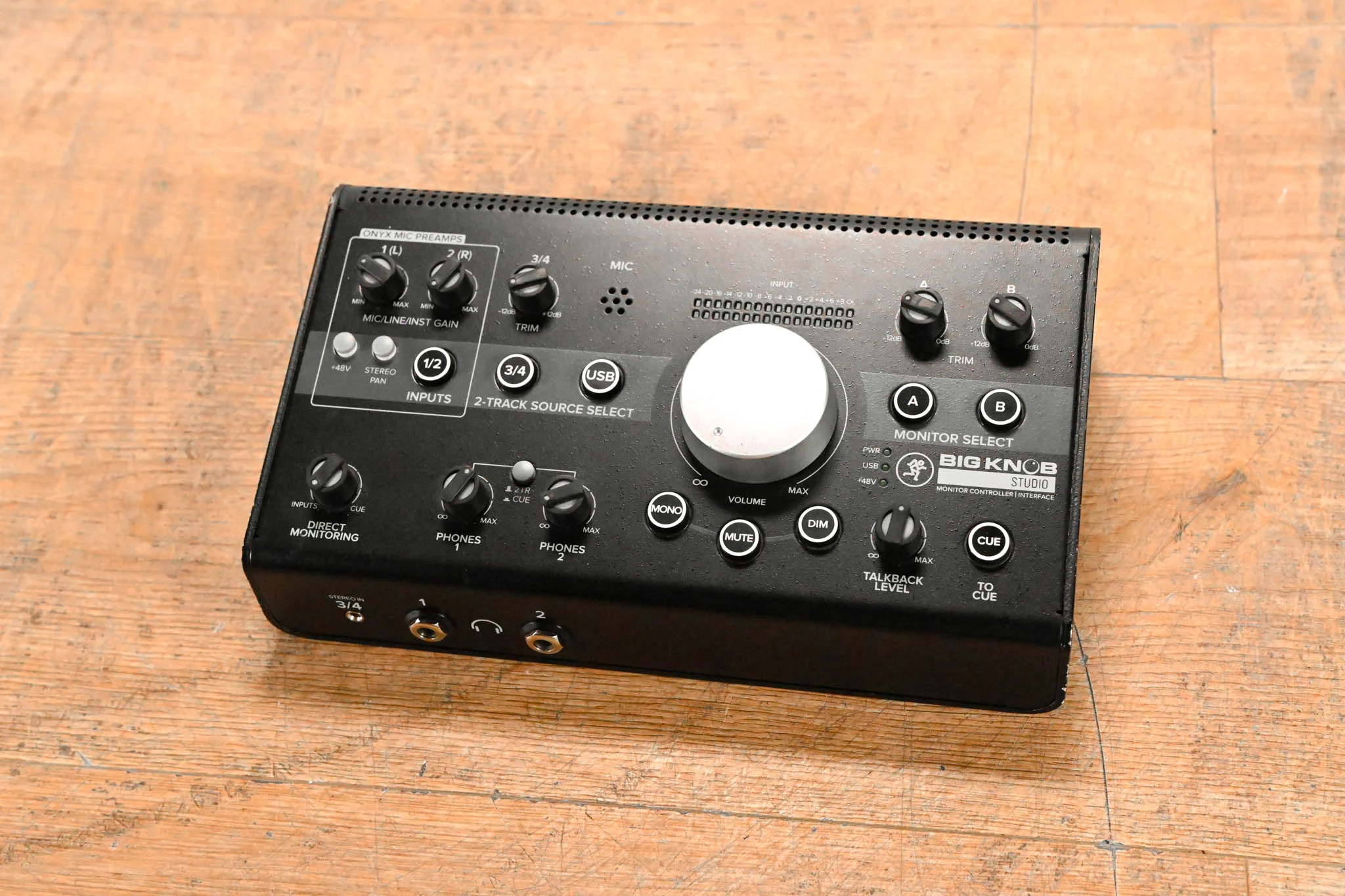 Mackie Big Knob Studio Monitor Controller & Interface (NO POWER SUPPLY)