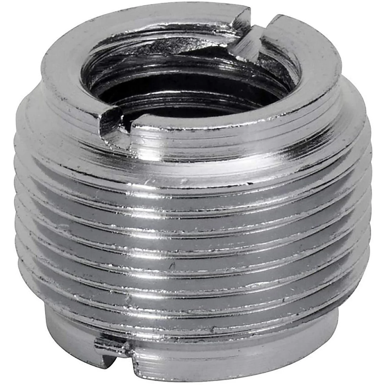 On-Stage 5/8" Male to 3/8" Female Mic Screw Adapter