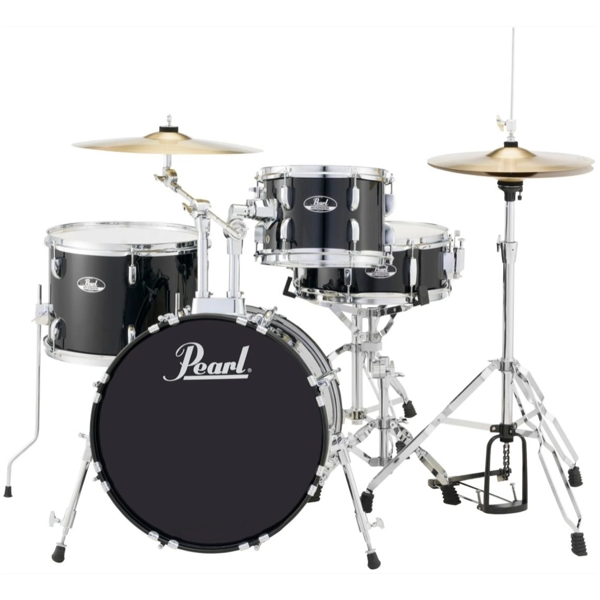 Pearl RS584C Roadshow Complete Bop Black 4-Piece Drum Kit