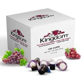 Kingdom Pre-filled Communion Cup with Wafers (RED JUICE)