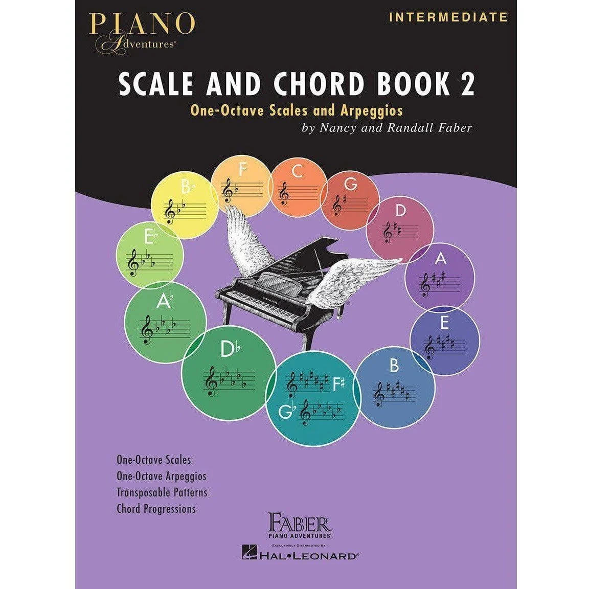 Piano Adventures Scale and Chord Book | Level 2 | One-Octave Scales and Chords