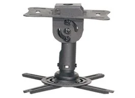 Kingdom Promount1 Ceiling Video ProjectorMount- Adjustable 360° Rotation-Black: Enhance Your Projection Experience