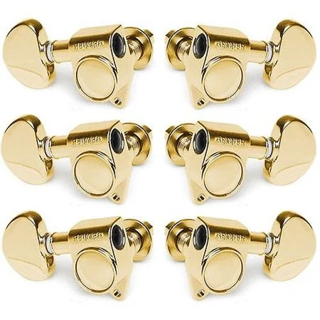GROVER Mini Locking Rotomatics Tuners - Gold (Shown in Chrome)