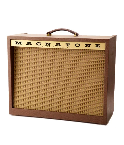 Magnatone - Varsity Reverb - Guitar Combo Amplifier - 1x12" - Traditional Brown