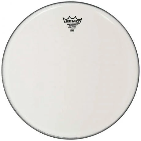 Remo Emperor Crimp Lock Drumhead | Smooth White | 6" Diameter
