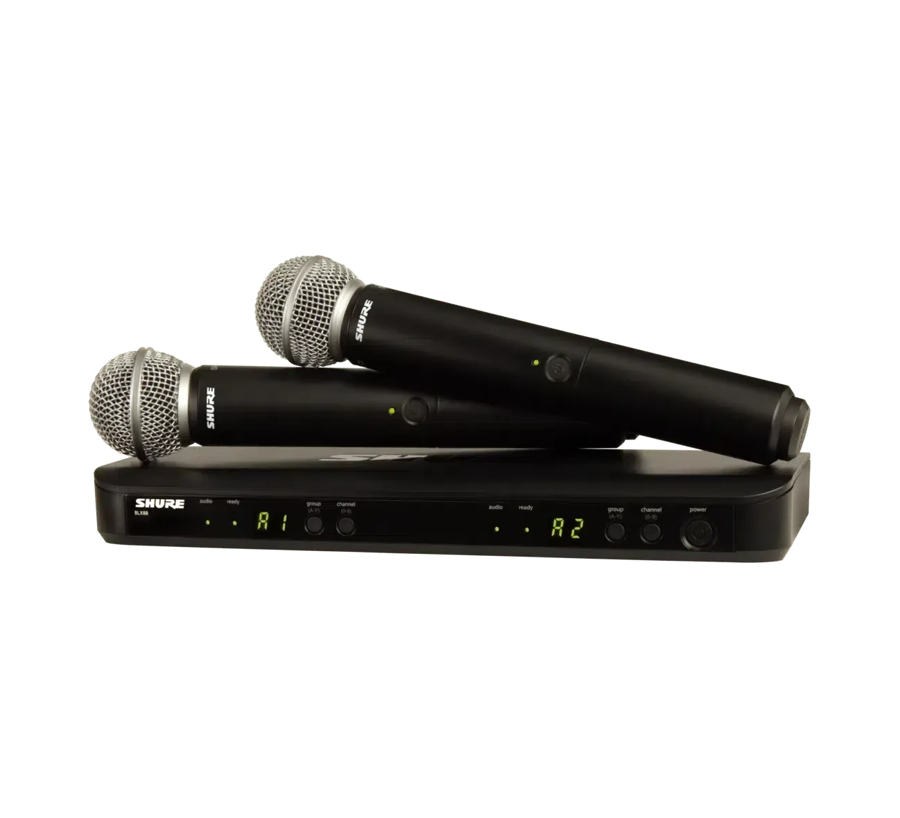 *DEMO* Shure Dual Channel Wireless Handheld Microphone System | BLX288 SM58