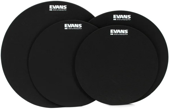 Evans - SO-2346 - SoundOff Standard Drum Mute Pack - 12", 13", 14", 16"