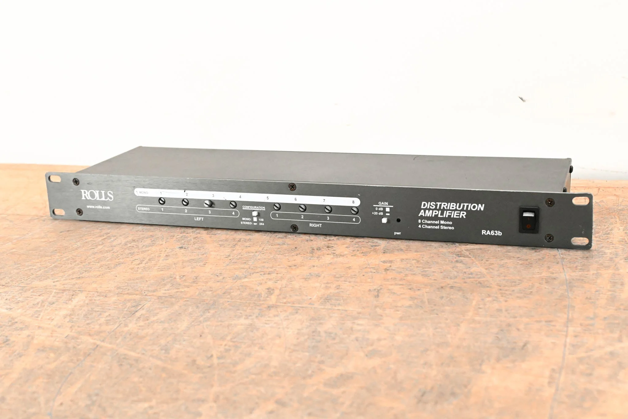 Rolls RA63B 8-Channel Distribution Amplifier