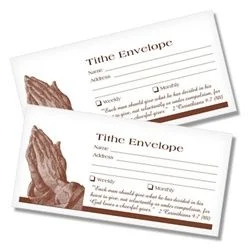 Tithing Envelopes - 100 Pack