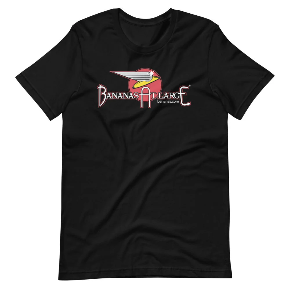 Bananas at Large Short-Sleeve T-Shirt, Retro Logo - Unisex