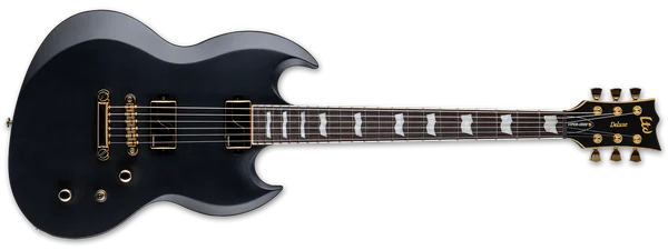 LTD - VIPER-1000 - Electric Guitar w/ Gold Hardware - Vintage Black