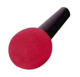 Microphone Windscreen - Red. Elevate Your Audio Clarity and Style