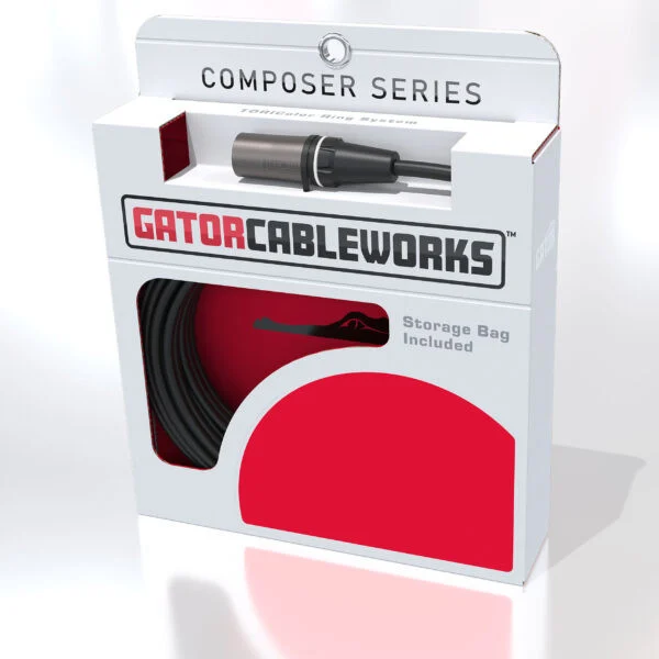 Gator - GCWC-XLR-10 Composer Series - Microphone Cable - XLR